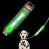 LaRoo Light Up Dog Collar with Nylon Stickers, Universal Glowing