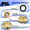 JINFANNIBI 520 X-Ring Chain with Connecting Master Link for Kawasaki