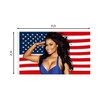 Nicki Minaj Flag Nic-ki Min-aj American Flag Vivid Colors Double