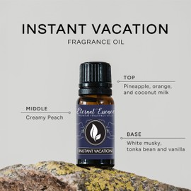 Instant Vacation Premium Grade Fragrance Oil - 10ml - Scented Oil