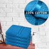 Towelogy® Luxury Egyptian Cotton Face Cloth Flannel Fingertip Towels Set