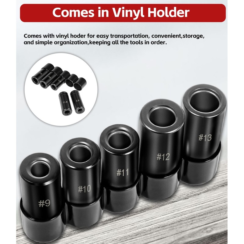 71670 Tap Socket Set Fits 5/8", 11/16", 3/4", 7/8" and