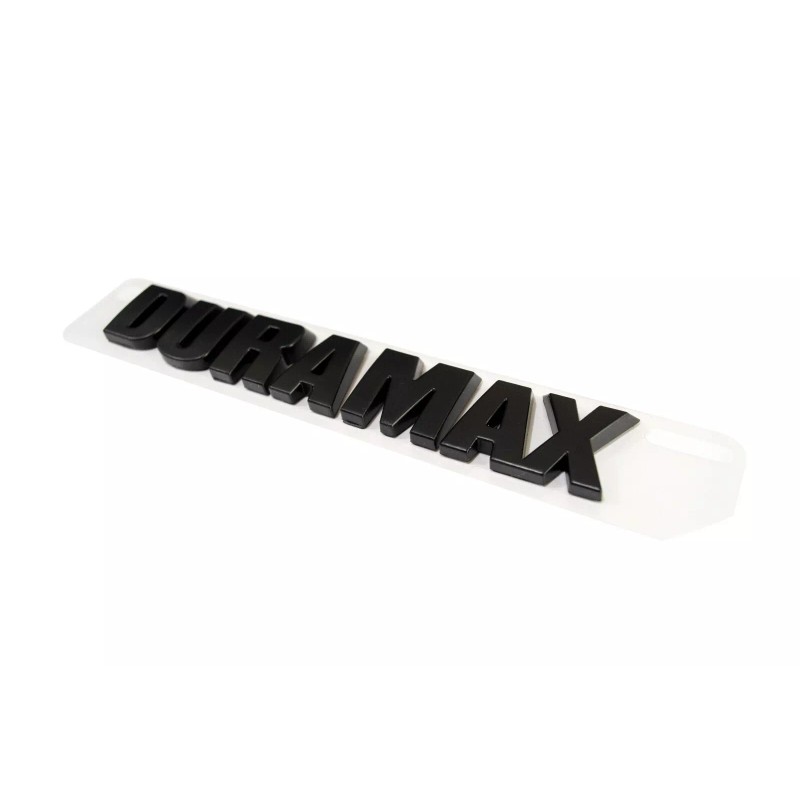 GM Matte Black Duramax Hood Emblem Badge Fit Silverado 1500