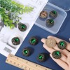 GORGECRAFT 10Pcs Emerald Button Base Sewing Shank Buttons 23 *