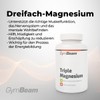 GymBeam GymBeam Dreifach Magnesium Komplex - mit Magnesium-Taurat und Magnesiumbisglycinat,