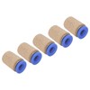 5Pcs Pneumatic Exhaust Muffler Pipe Connection Noise Filter Brass Silencer
