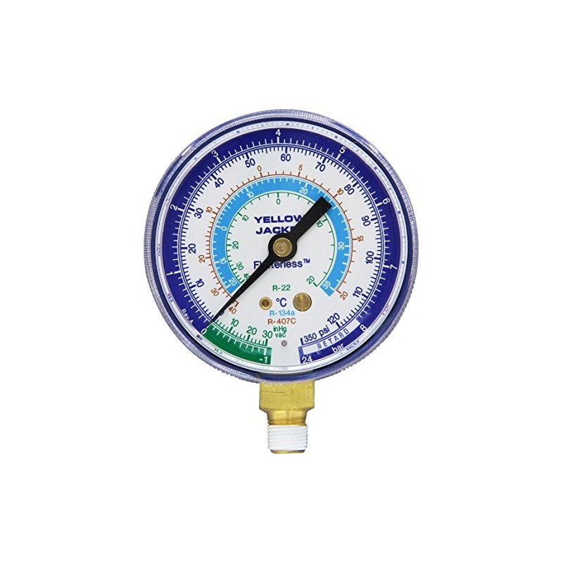 Yellow Jacket 49032 Gauge (Degrees C), 2-1/2", Blue Compound, bar