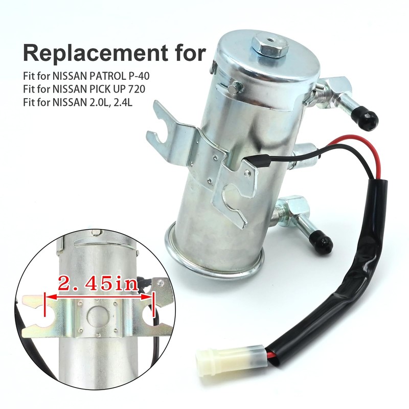 CADUFUELLY Fuel Pump Replacement for Nissan 720 Pickup 1984-1986, Replaces