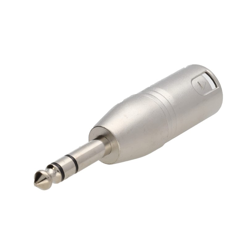 kenable XLR Male Plug 3 Pins to 6.35mm TRS Balanced