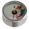Pony Bottle Pressure Gauge Air Diving Cylinder Oxygen Tank Stainless
