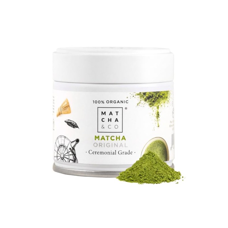 Ceremonial Grade Organic Matcha Tea from Uji, Japan - 30g