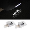 2 pcs LED Car Door Logo Lights Courtesy Projector Laser