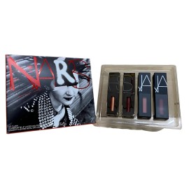NARS Lip Clash Powermatte Lip Luster x 2 + Lip Pigment x 2 - 4 PC SET NEW IN BOX
