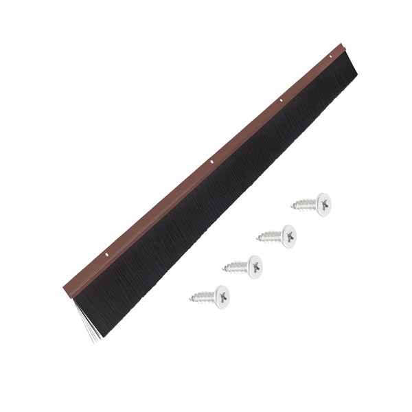 Retsun 5 Sets Brown 2.5 x 39.37 Inches Brown Door