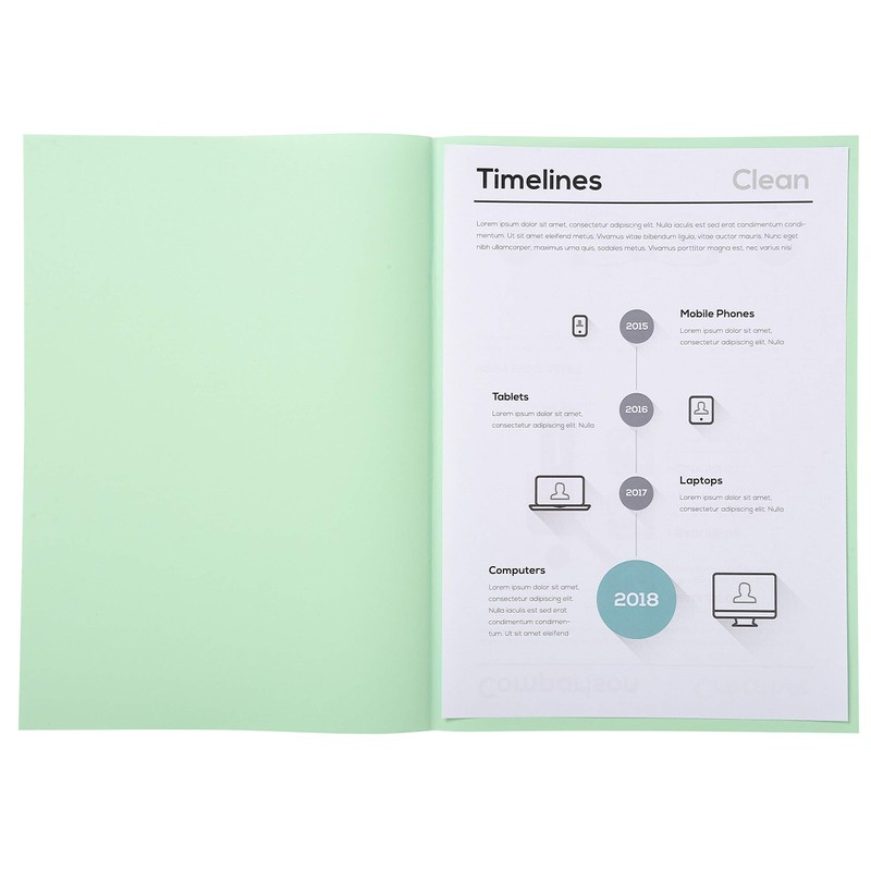Exacompta - Ref 850100E - Super Square Cut Folders -