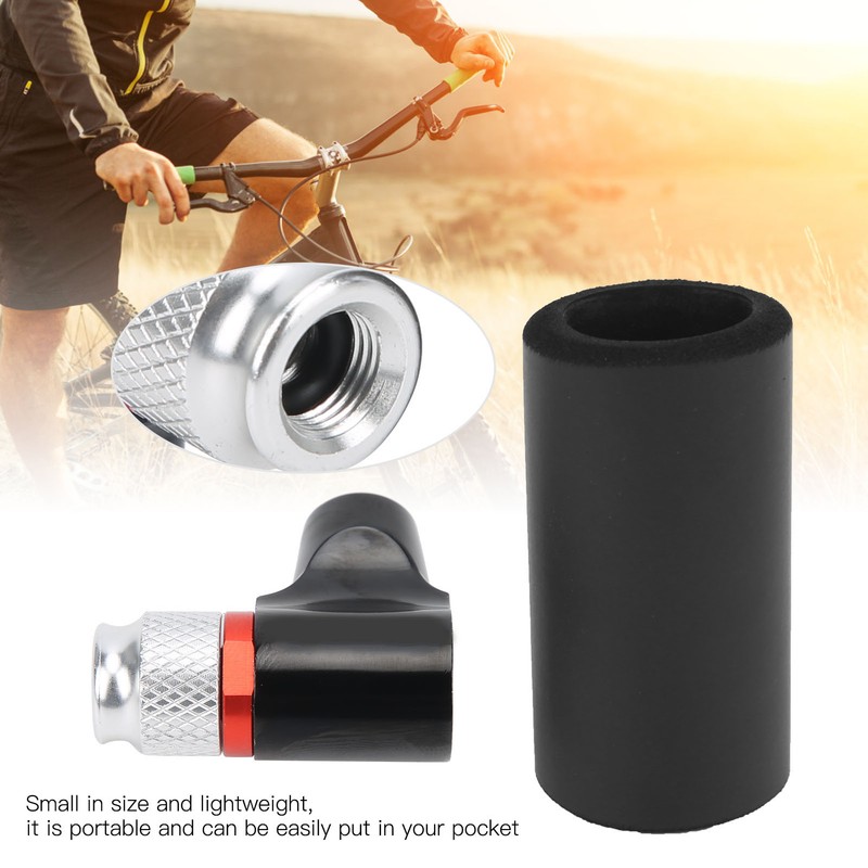 Mountain Bike Tire Pump Mouse Portable Bicycle Tire CO2 Inflator
