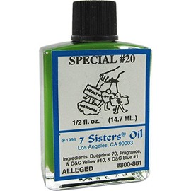 7 Sisters of New Orleans Perfumed Anointing Oil - Special #20 1/2oz