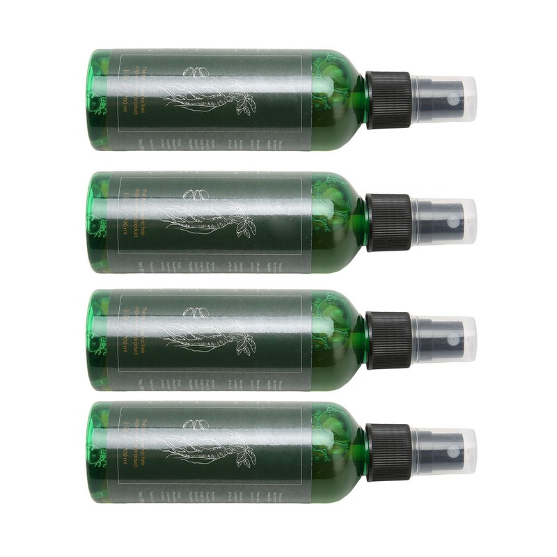 4pcs Ginseng Hair Regeneration Spray Moisturizing Tough Root Hair Regrowth