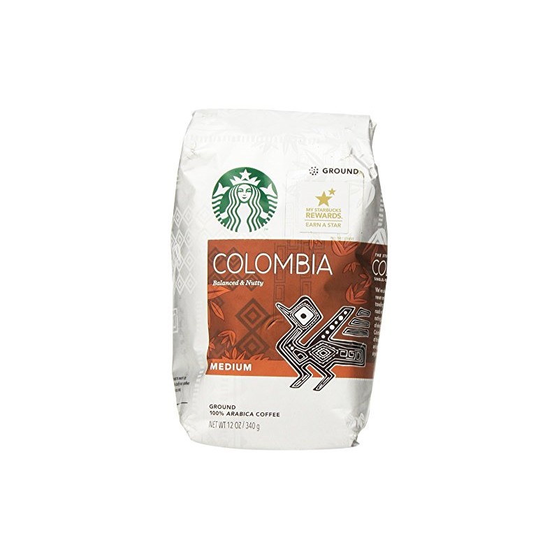 Starbucks Colombia Ground Coffee, 12 oz