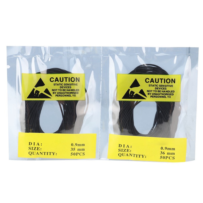500pcs 0.9mm O Ring Rubber Seal Watch Back Cover Seal