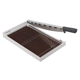 Swingline Paper Cutter, Guillotine Trimmer with EdgeGlow LED Cut Guide and Solid Wood Surface, 15" Cut Length, 10 Sheet Capacity, ClassicCut 1510W (G7010002)