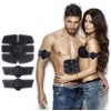EMS low frequency massager muscle strengthening abdominal exercise/massage machine EMS low frequency exercise machine portable massager health sports low frequency exercise Option 2 3ea