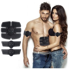 EMS low frequency massager muscle strengthening abdominal exercise/massage machine EMS low frequency exercise machine portable massager health sports low frequency exercise Option 2 3ea