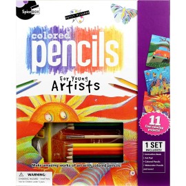 Spicebox Petite Picasso Colored Pencils Kit - NEW