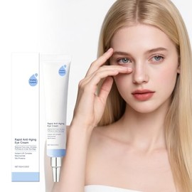 Crema Contorno De Ojos Con Niacinamida Tamaño Portátil | Con Niacinamida, Hidratación Ligera, Textura Suave, Rápida Absorción, Compatible Con Diferent