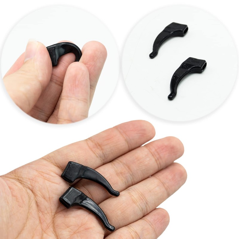 SZXMDKH 3 Pairs Anti-Slip Ear Hook Grip Glasses Accessories Ear