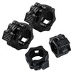 Pacify 4 Pack 2 Inch Olympic Barbell Clamps Quick Release