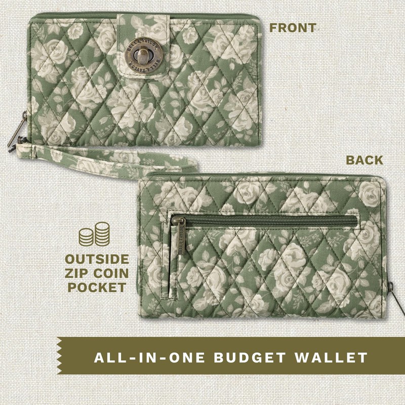Bella Taylor Cash System Wallet for Envelope Budgeting - RFID