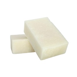 Coconut Oil Bar Soap Handcrafted Organic Natural Face Body Hands Vegan Scented Lavender Essential Oil - 2 Bars, 4oz Each
