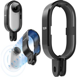 Telesin Camera Adapter Cage Frame Holder Mount for Insta360 GO 3