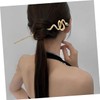 Ipetboom Sets Chinese Hair Chopsticks Snake Gemstone Alloy Hairpin Traditional