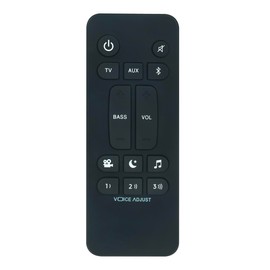 RE6214-1 RE62141 RTRE62141 Replace Atmos Audio Soundbar Speaker Remote Control fit for Polk Audio Signa S1 Soundbar, AM6214-A, Audio Signa S2, Signa S3, Signa S4, Signa S4D Sound Bar