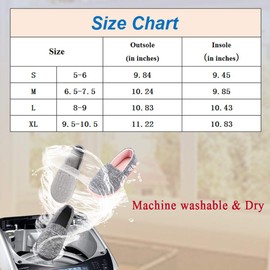 Urbancolor Women Washable Closed Back Indoor Slippers Anti-Slip House Slipper Breathable Home Shoes (Dark Grey, Numeric_9_Point_5)