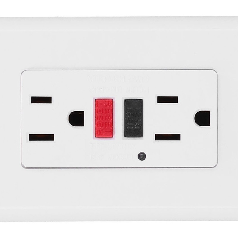 Wall Outlet American GFCI Smart Ground Fault Leakage Protection Socket