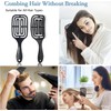 Vinabo 2 Hair Brush, Hair Brush without Pulling, Detangling Brush,