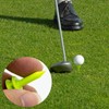 SZXMDKH Golf Tees Plastic, 25MM Small Green Golf Tees (100