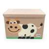 HYGGE + Animial Toy Storage Bin with Lid 20.8" x