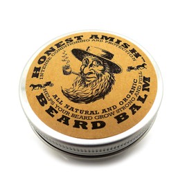 Honest Amish Honest Amish Beard Balm Leave-in Conditioner - Made with only Natural and Organic Ingredients - 2 Ounce Tin