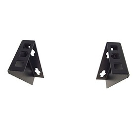 1U Rack Bracket for 19 Inch or 10 Inch Wall Mount Vertical Hanging Equipment/Desktop Horizontal Mounting