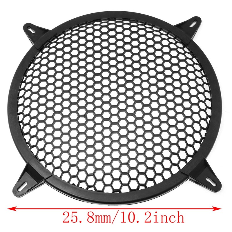 SQXBK 10 Inch Speaker Grille 2pcs 10 Inch Car Audio