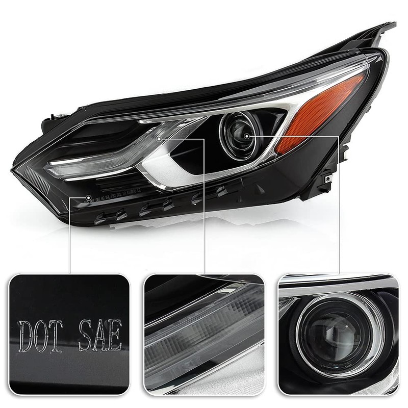 ACANII - For 2018 2019 2020 Chevy Equinox Factory Halogen