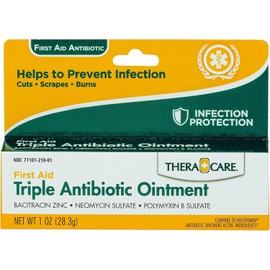Thera Care Triple Antibiotic Ointment 1.0 oz - First Aid Wound Care