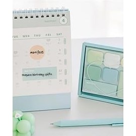 1Pc Mint Green Small Sticky Notes,4 Styles Set, Cute School Supplies,Clean Removal,Self-Stick Note Notebooks and Writing Pads for Office School Personal Note Pads Convenient to Carry(ZS564)