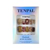 TENPAL Handmade Soft Gel Press On Nails With Tools,Amber Cat