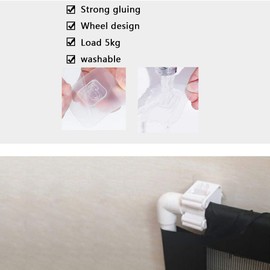 PETCUTE Pet Safety Gate Dog Door Safety Gate Stairs Door Safety Gate for Children Dog Barrier Doors Stair Safety Gate