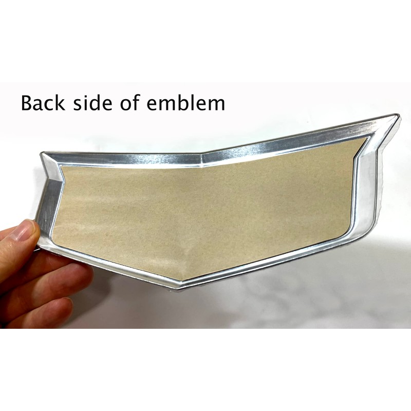 American Black Flag Aluminum Overlay Grill Front Taigate Emblems Set